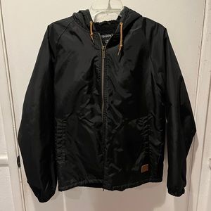 Brixton Hooded Men’s Lined Jacket Size SMALL